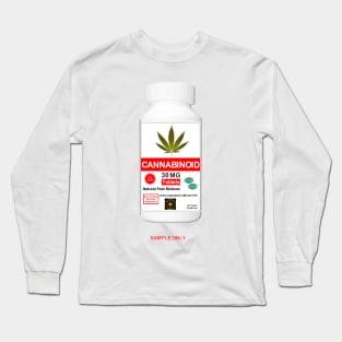 CANNABINOID PAIN RELIEVER - SAMPLE ONLY Long Sleeve T-Shirt